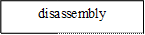 Disassembly,disassembly