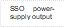 SSO power-supply output

