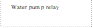 Water pump relay