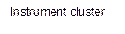 Instrument cluster