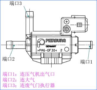 增压压力控制阀连接