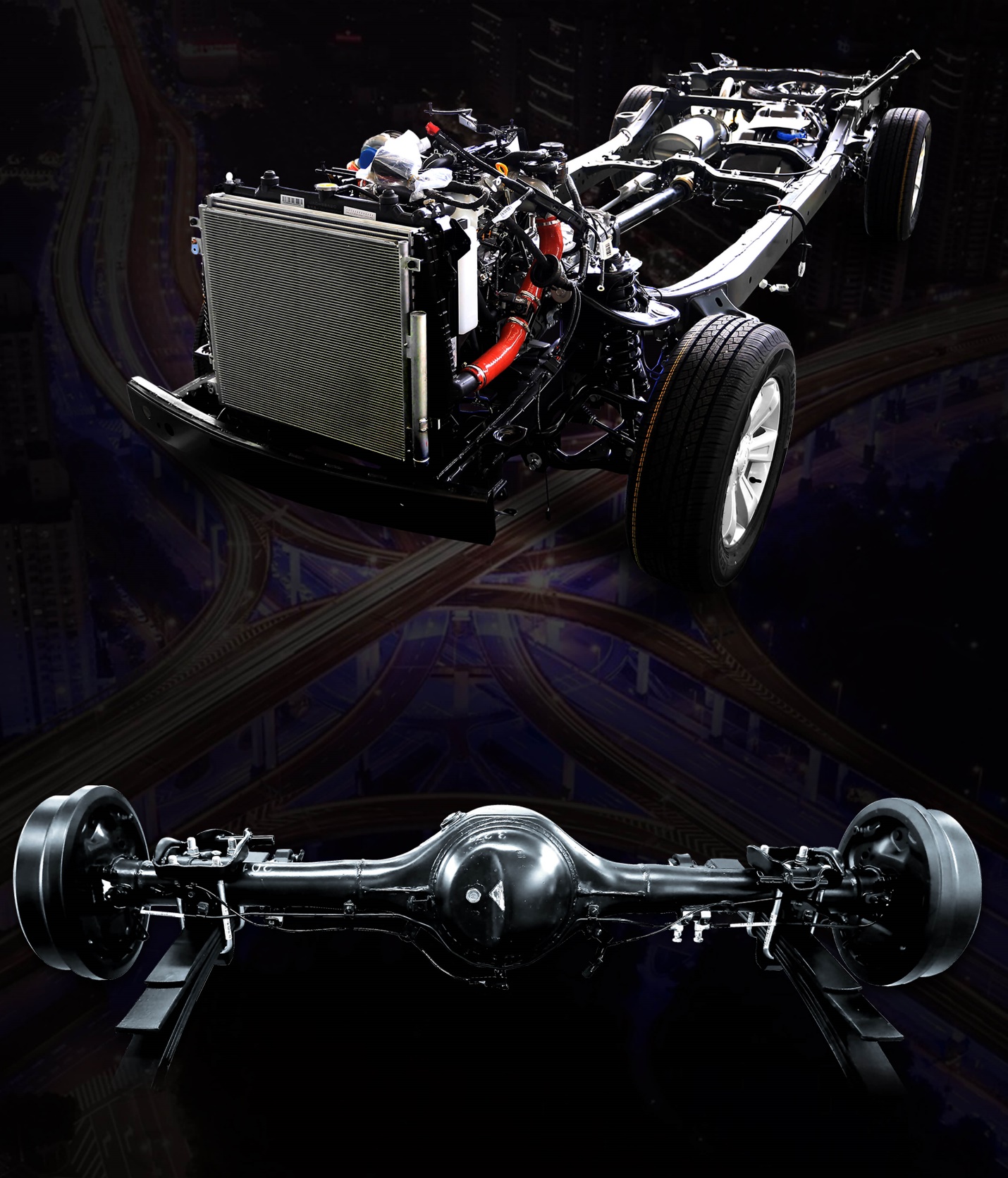 JAC T6 оснащений турбодизельним двигуном